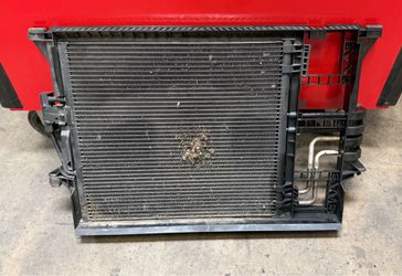 AC Condenser Power Steering Oil Cooler BMW e39 530i 525i