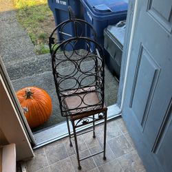 Wine Rack And Table