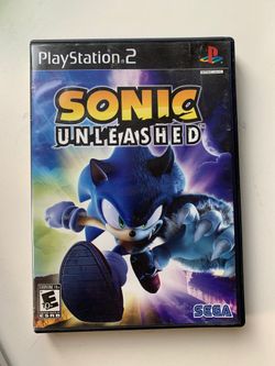 PlayStation PS2 sonic unleashed game