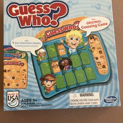 Guess Who? Board Game – Complete (Hasbro