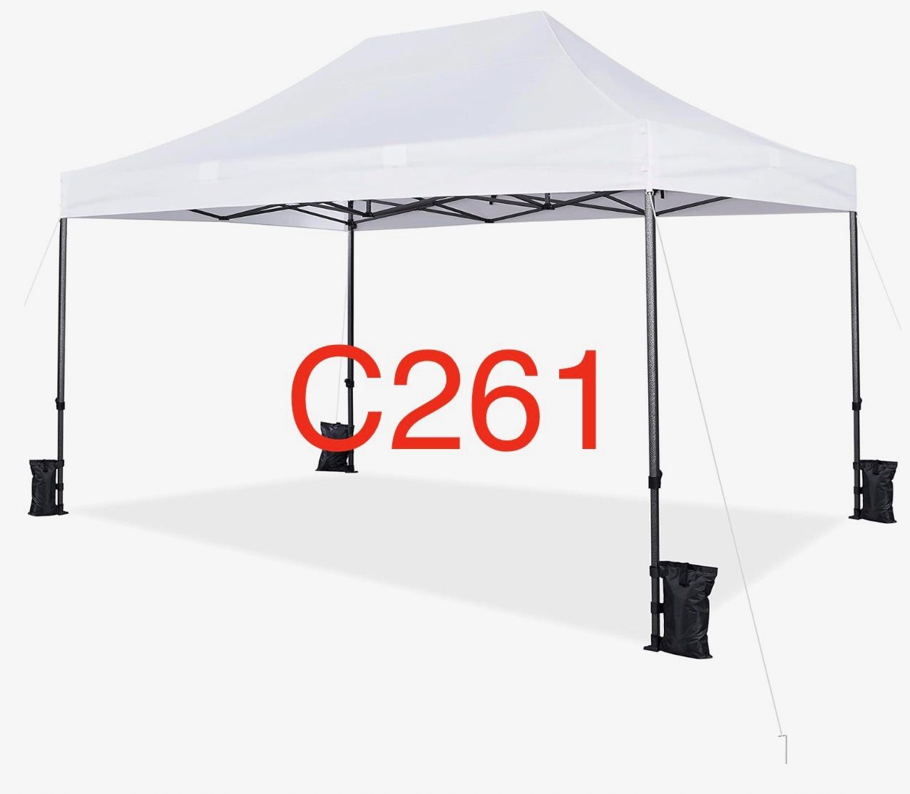 C261.Heavy Duty Pop Up Canopy Tent
