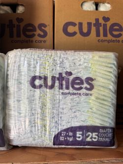Cuties Diapers - Size 5