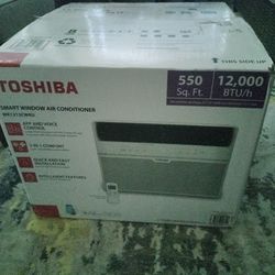 Brand New In Factory Box Toshiba 12000 BTU Window AC/Heater Unit