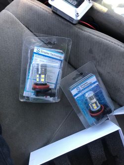 Fog lights white led