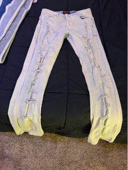 stacked jeans size 16 youth