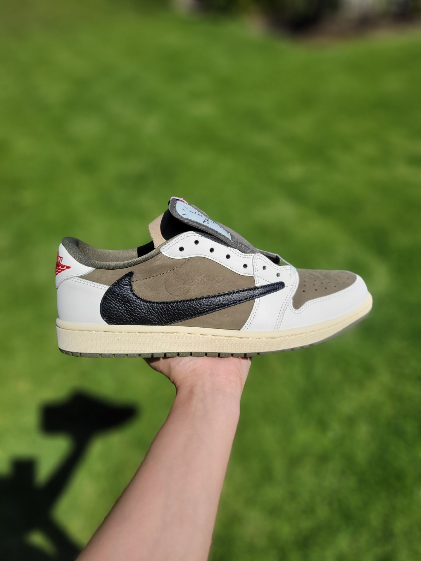 Travis Scott x Jordan 1 Retro Low Og " Medium Olive " ๐ซ 11.5M