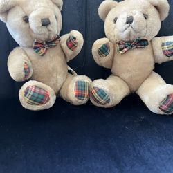 Vintage Teddy Bear Stuffed Animal 1970's