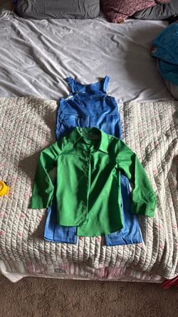 Kids Luigi Halloween Costume