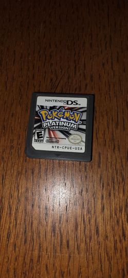 Authentic Pokémon platinum version