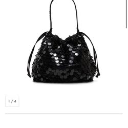 Ted baker CORAL  Black Drawstring Bag NEW