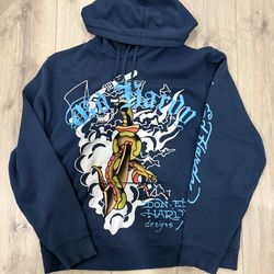Ed Hardy graphic hoodie