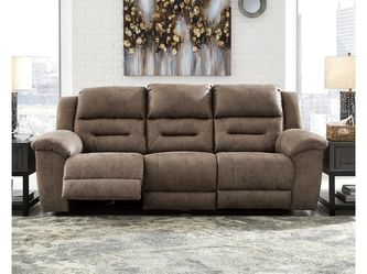 Stoneland Fossil Manual Reclining Sofa