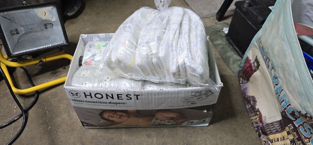 Honest Diapers Sizes 1 & 2