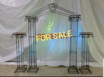 Wrought iron Party & Events Arch set