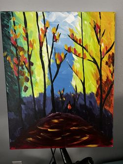 Brilliant Colors On Canvas