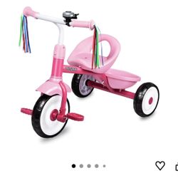 Pink Kids Tricycle 
