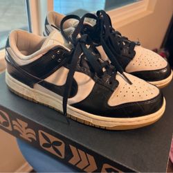 Nike Dunk Low Black White Sneakers