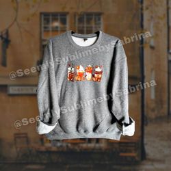 Fall Pumpkin Coffee Latte Sweater (**PLEASE SEE DESCRIPTION FOR PRICING INFO**)