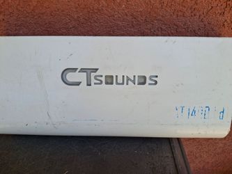 AMPLIFICADOR AMPLIFIER CT SOUNDS 1400.1 MONO BLOCK GOOD CONDICIÓN ABLO ESPAÑOL