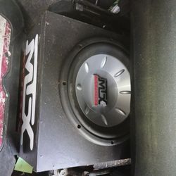 MTX THUNDER 6000 SUBWOOFER IN BOX