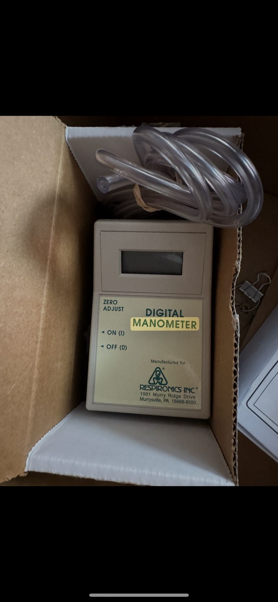 DIGITAL MANOMETER, 0 TO 70 CM by Philips Healthcare