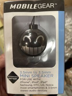 3.5mm mini speaker