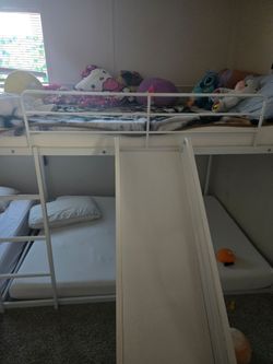 Quad Bunk Bed with slide