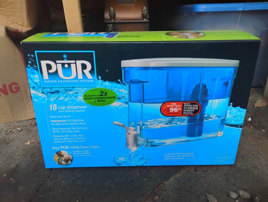 Never Opened Water Filter
