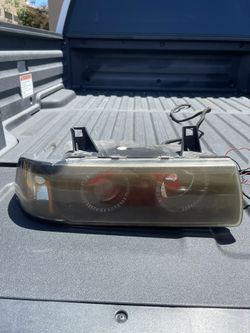 E36 Coupe One Piece Headlights w/corners