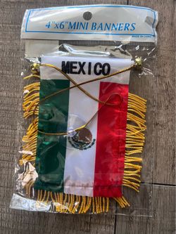 Mexico mini car banner
