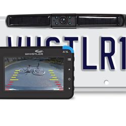 Brand new Wireless HD Backup Camera Built into License Plate Frame, Solar Powered Self-Charging, 6" HD Dashboard Monitor with Parking Assistance Lines