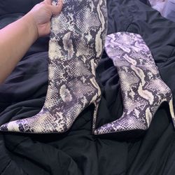 Snakeskin Boots 