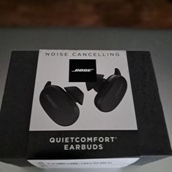 Bose Quietcomfort Noise Canceling Earbuds New $150