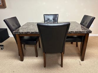Ashley Furniture Dining Table & 4 Chairs