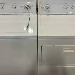 Kenmore Washer & Dryer Top Load Electric Set Free Attachments Etc