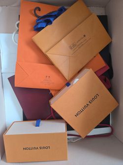 Luxury brands shopping bags