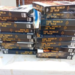 Huge VHS Collection War World II , 19 Tapes 