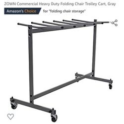 Folding Chairs Storage Cart