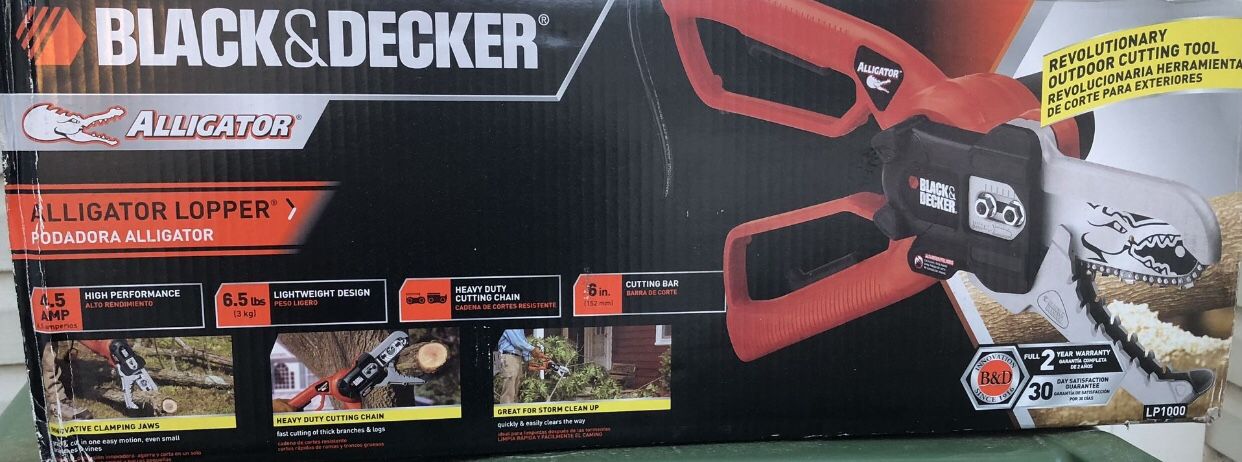 Black & Decker Alligator Lopper $45