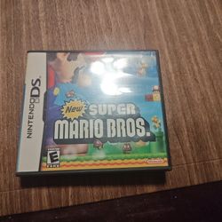 "'New' Super Mario Bros." for Nintendo DS (very rough condition )