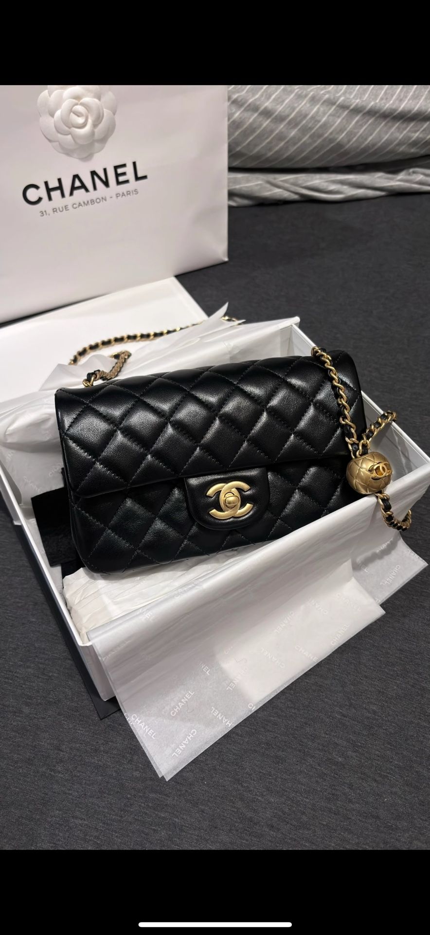 Chanel Pearl Crush Mini Flap Bag