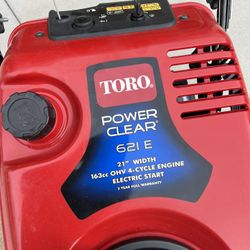 Toro Snowblower 