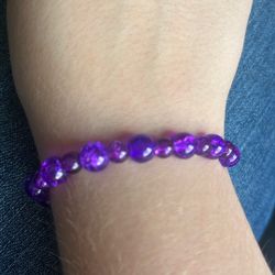 Purple bracelet