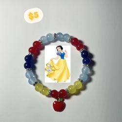 Hand Made Snow White Bracelet 