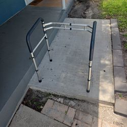 Extra Wide Silver Walker Adjustable Height And Width