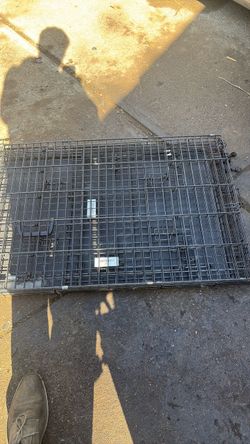 Extra large dog cage, good shape