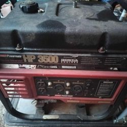 Honda Powered generator