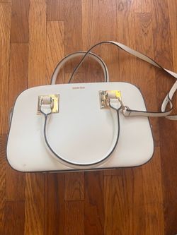 Calvin Klein Satchel With Gold-Tone Hardware