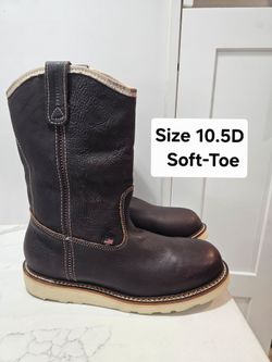 Thorogood Soft Toe Work Boots Size 10.5