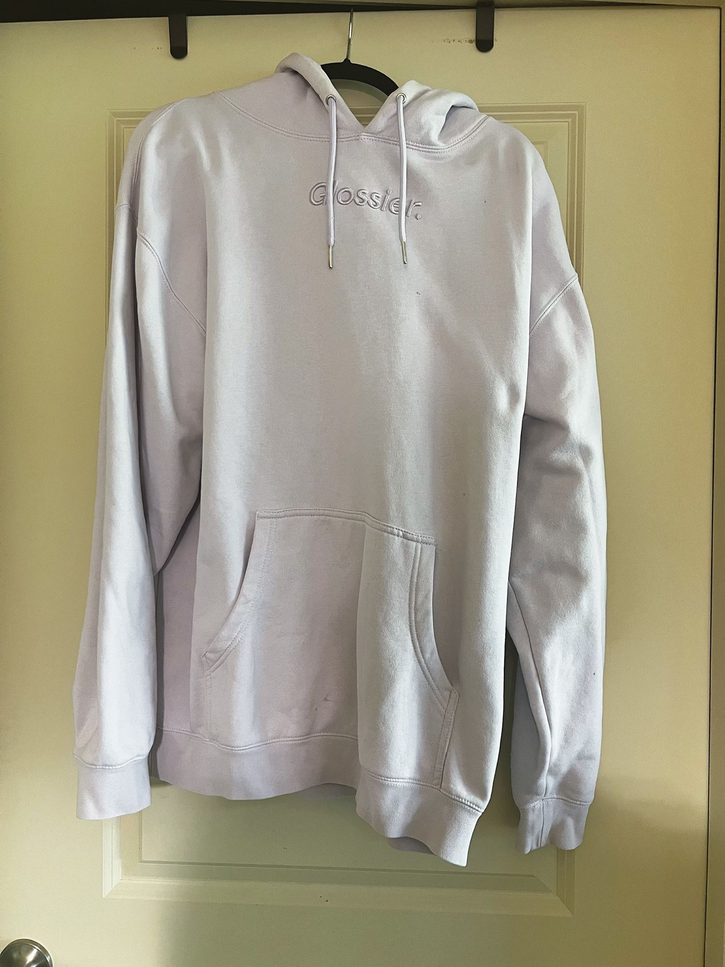 Glossier Lilac Hoodie - L size